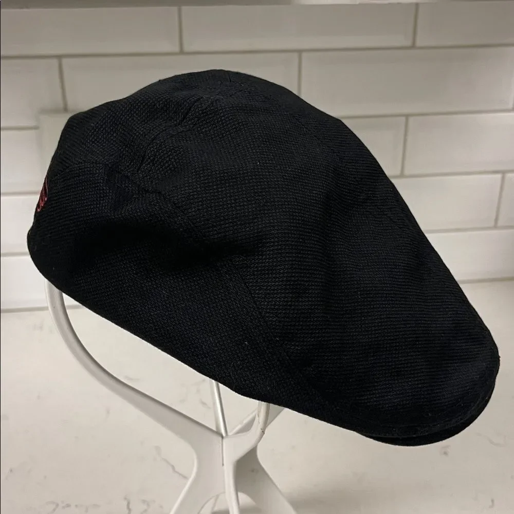 Harley-Davidson Men’s Cotton Ivy Cap News Boy Hat Black Biker Motorcycle Small